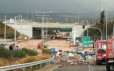 Εφιάλτης στη Μάνδρα! Πολλοί νεκροί και αγνοούμενοι από τις φονικές πλημμύρες!