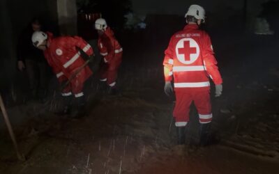 O Ελληνικός Ερυθρός Σταυρός βρέθηκε από την πρώτη στιγμή στην πρώτη γραμμή στις πληγείσες περιοχές της Αττικής