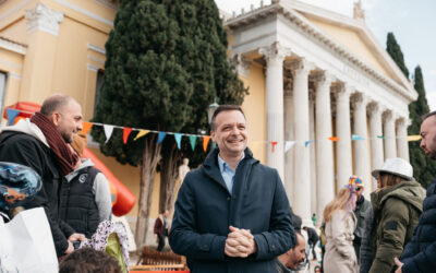 Χάρης Δούκας: «Σας καλούμε να γεμίσουμε τις πλατείες της Αθήνας με μουσική, αισιοδοξία και γιορτινή διάθεση»